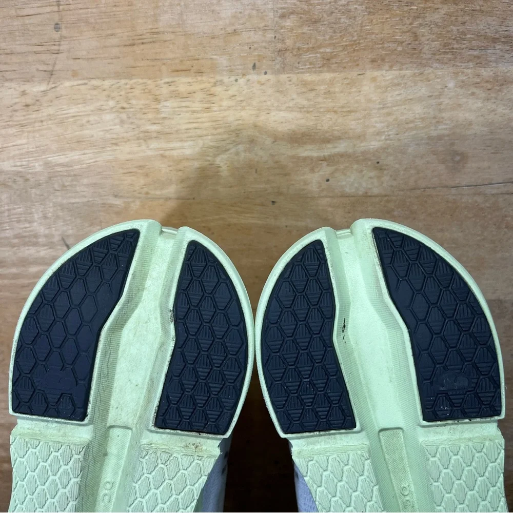 On CloudGo LIGHTWEIGHT Womens Size 7.5 Running Shoes Sneakers Gray Meadow Green - Picture 9 of 12